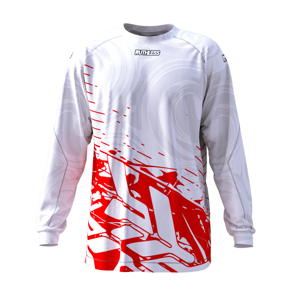 Maillot De Paintball Ruthless – Taille XL, Rose Et Jaune – Protection Médias, Pratique – Moran #13 – Occasion