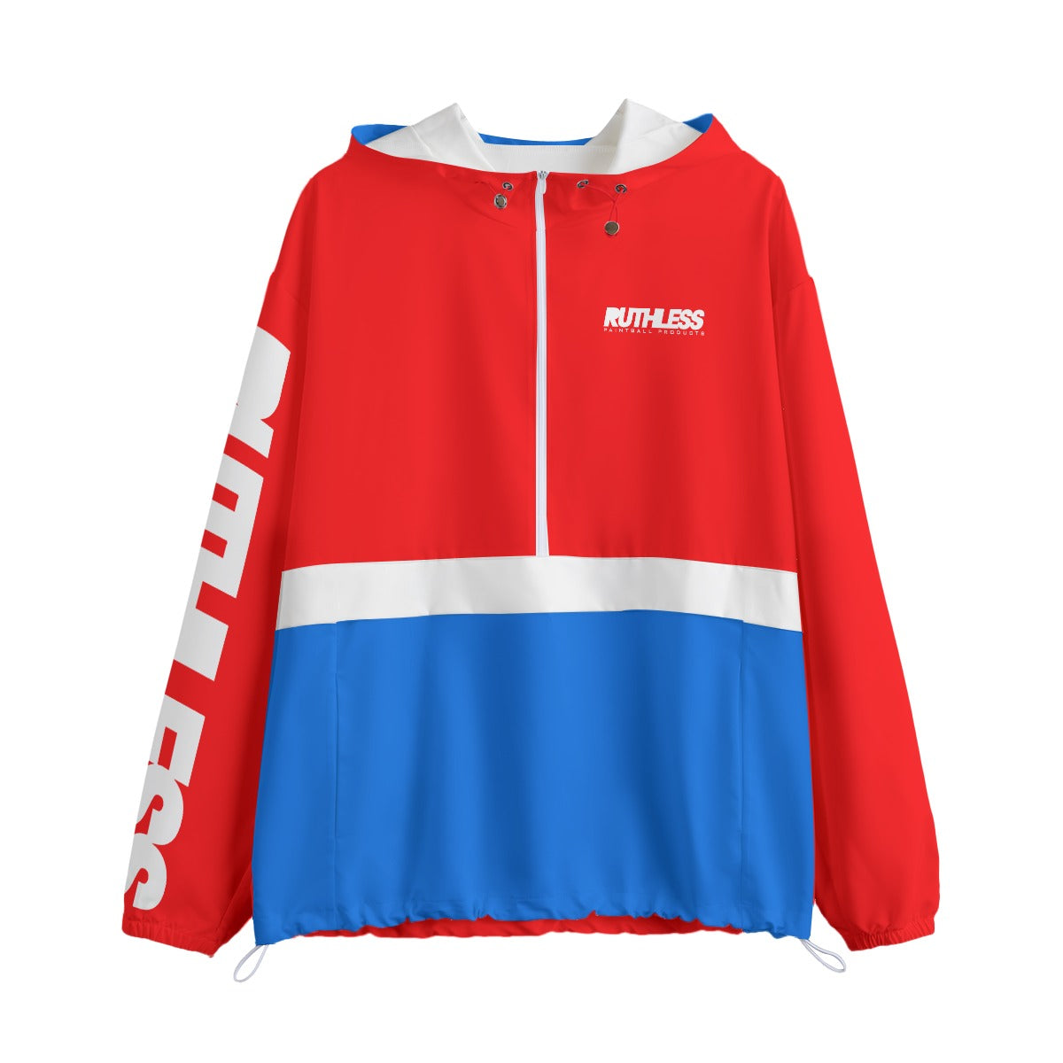 USA Color Block Pullover Jacket