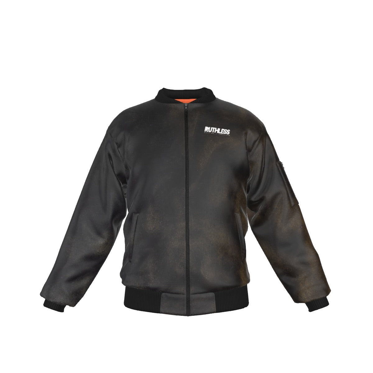 Aged Leather Jacket