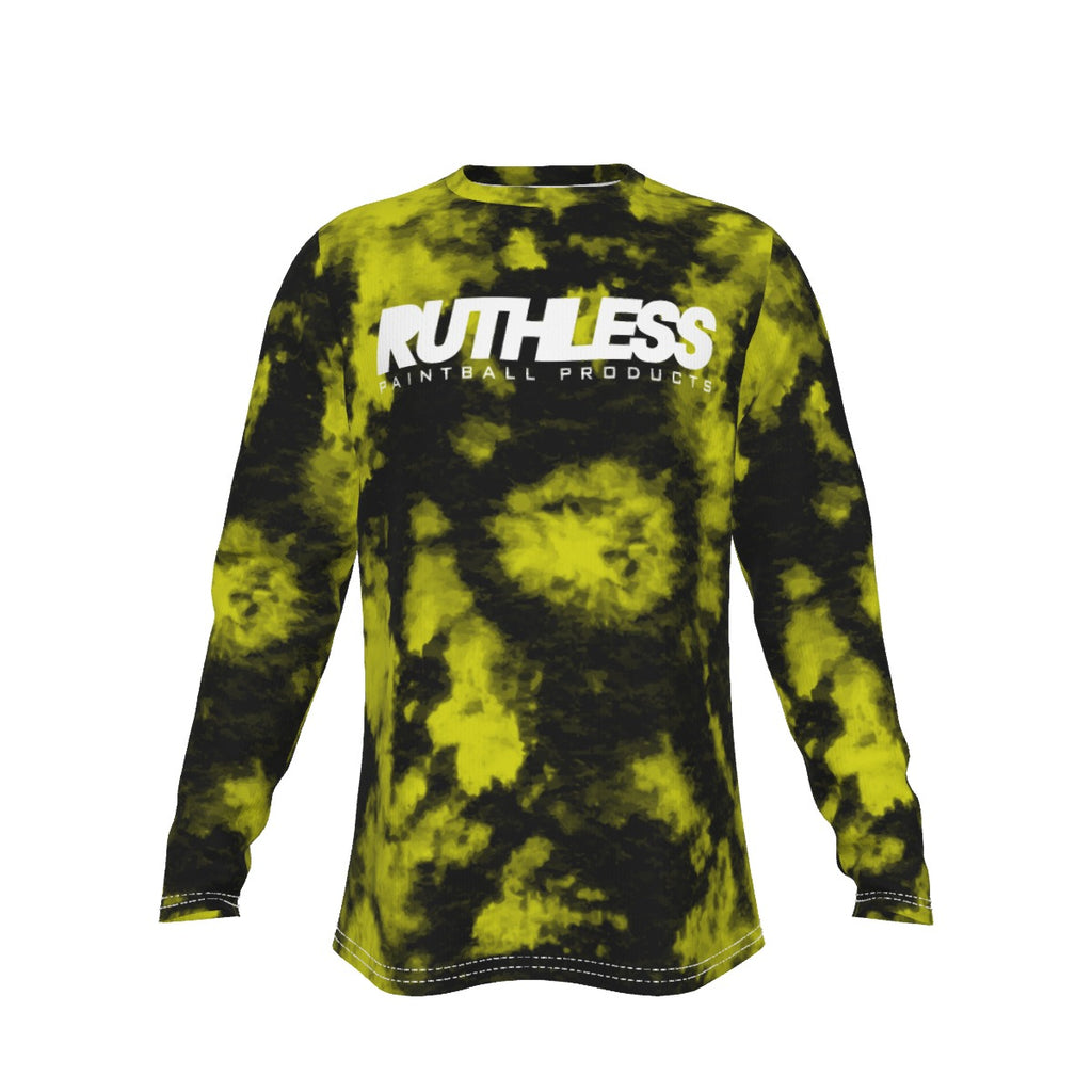 NOW AVAILABLE…$20 HUF 'Ellis' Long Sleeve Tie Dye T-shirt (Purple