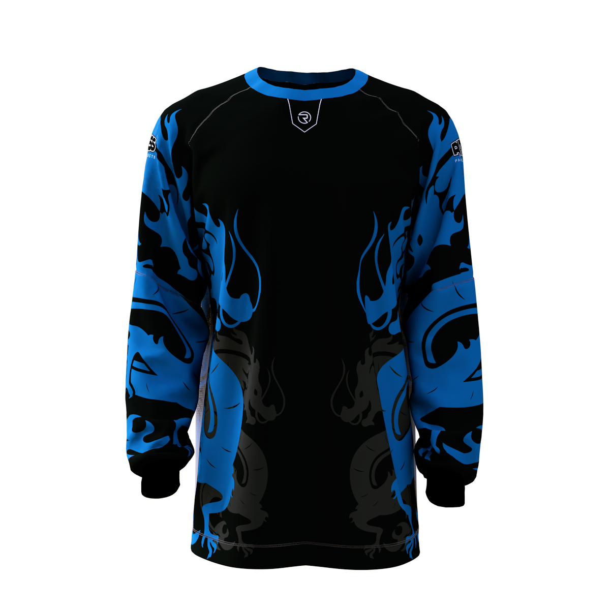 Blue Dragon Breeze Jersey - Ruthless Paintball Products