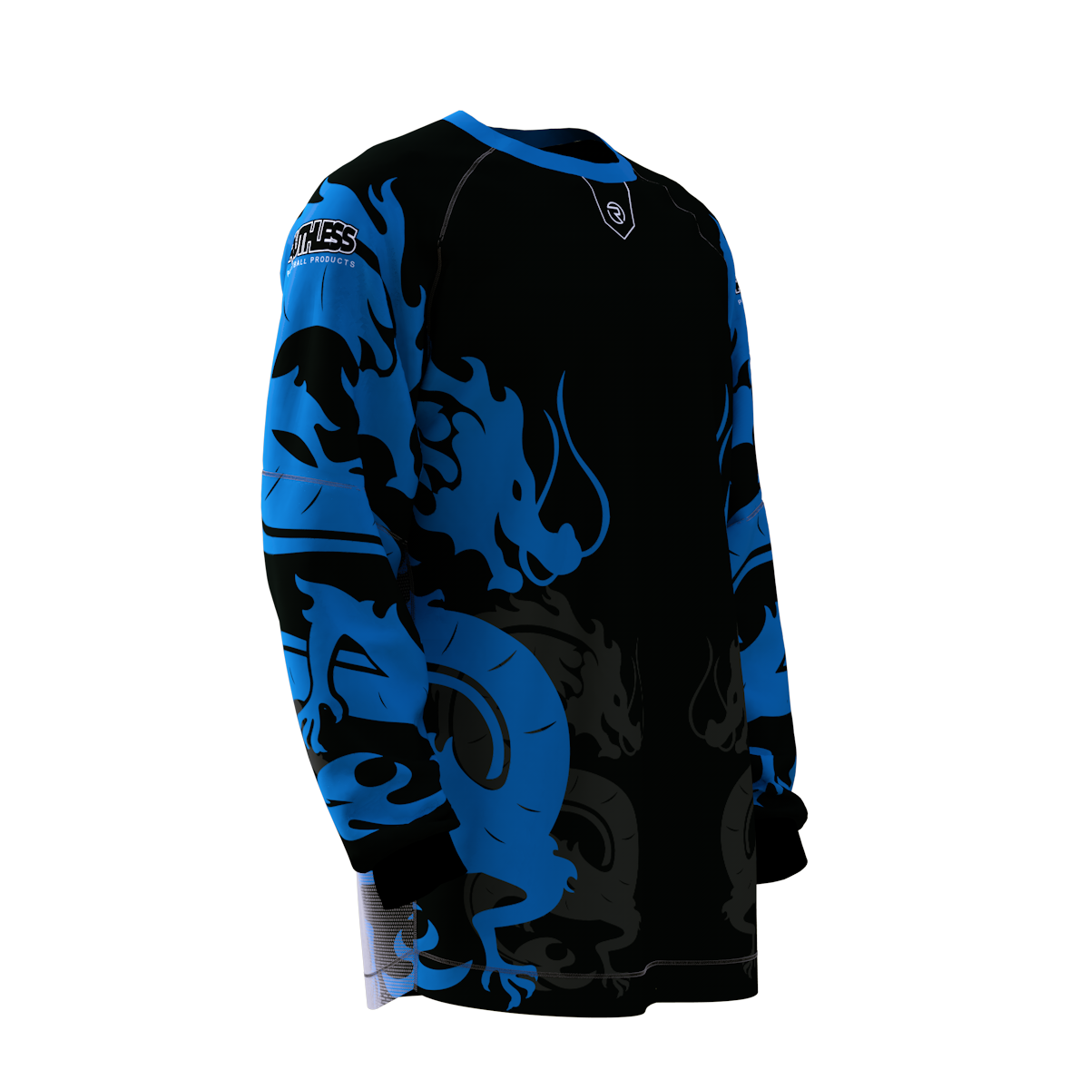 Blue Dragon Breeze Jersey - Ruthless Paintball Products
