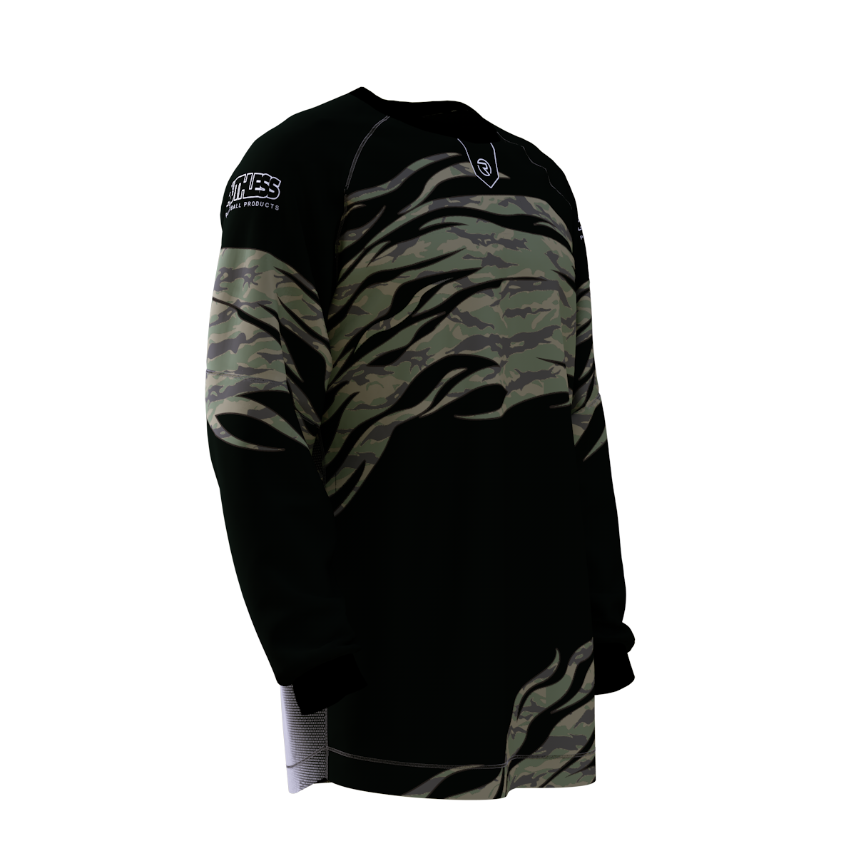 Flaming Camo Breeze Jersey - Ruthless Paintball Products