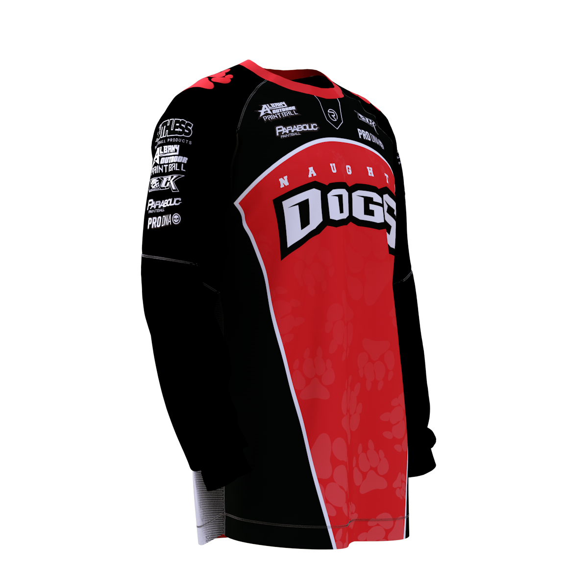 Naughty Dogs Breeze Jersey - Ruthless Paintball Products