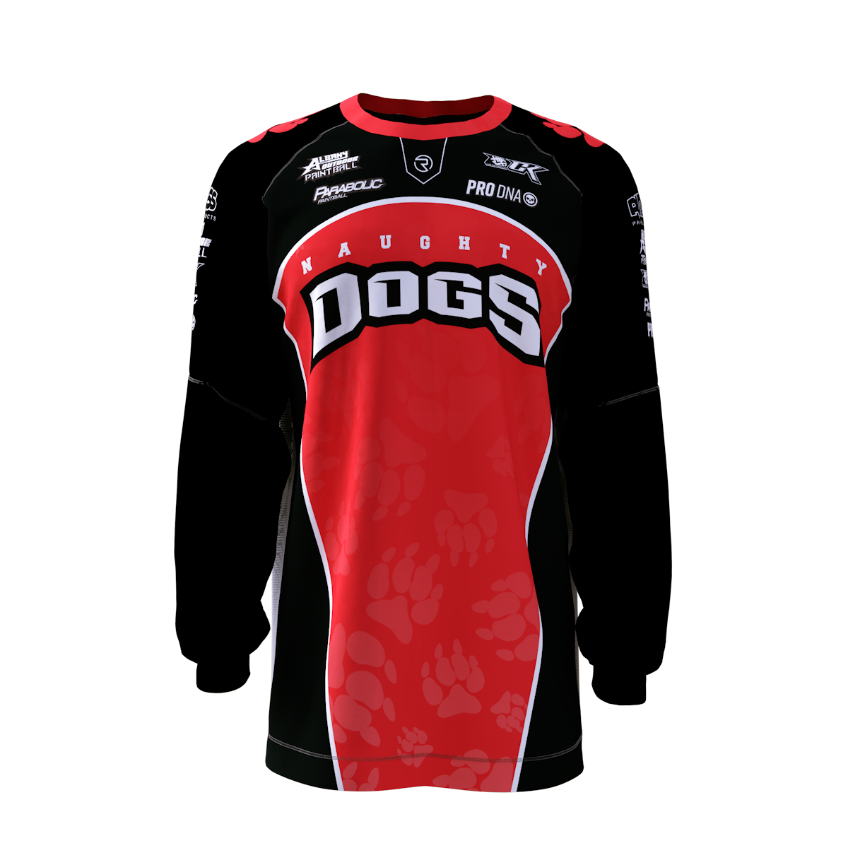 Naughty Dogs Breeze Jersey - Ruthless Paintball Products