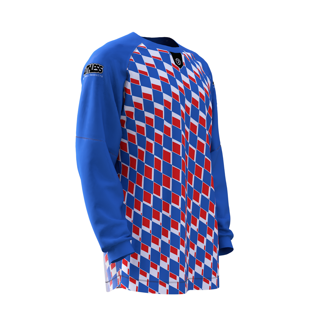 3D Checkers Breeze Jersey - Ruthless Paintball Products