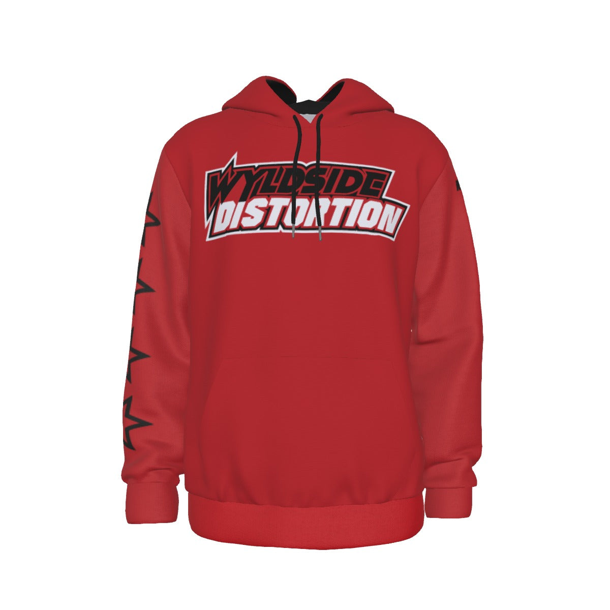 Distortion Fleece Pullover Hoodie - Red – Ruthless Paintball Products