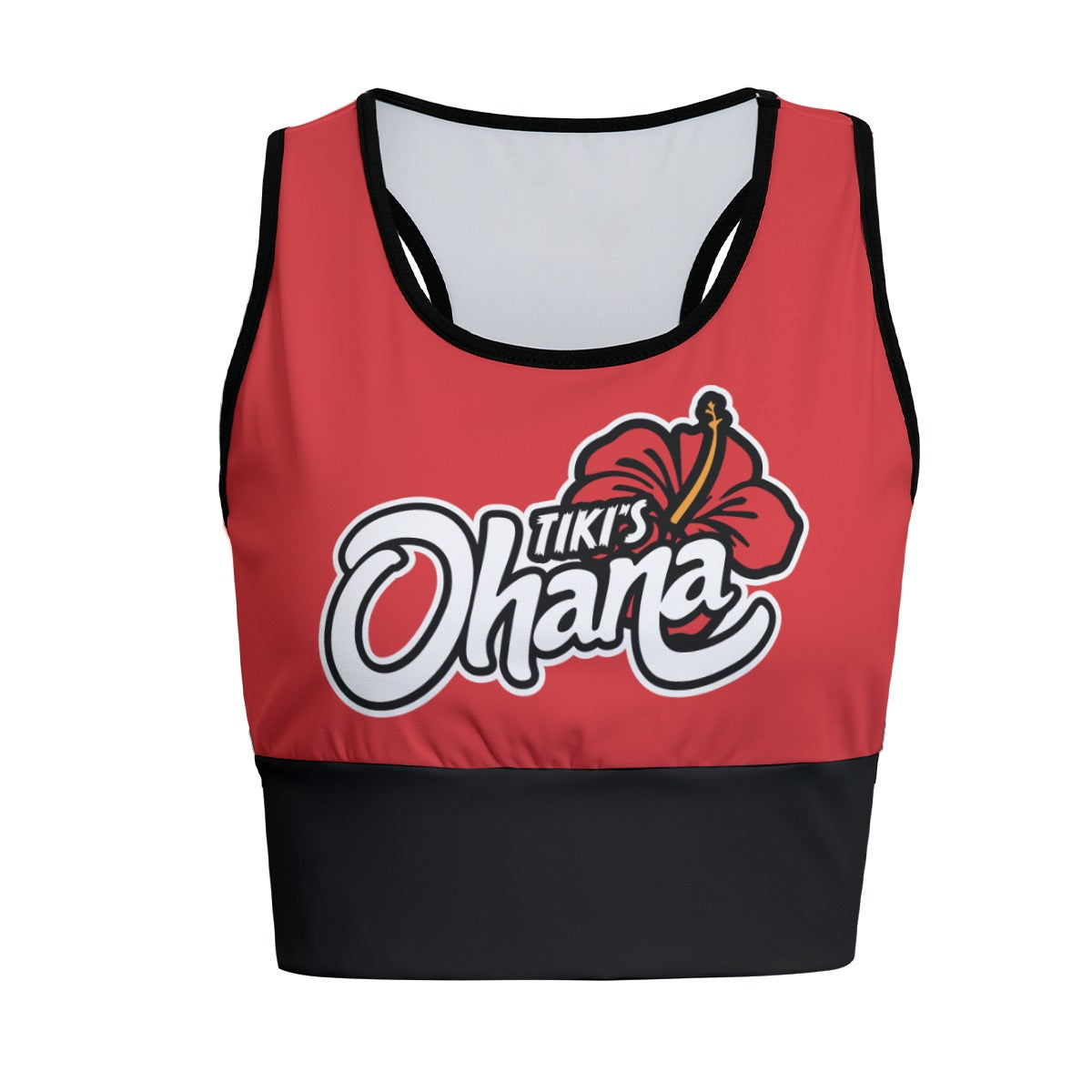 Ohana Sports Bra - RED