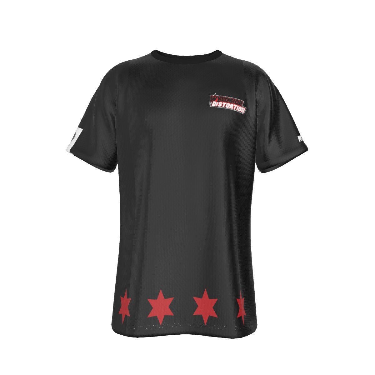 Distortion Black Undershirt Dry-Fit