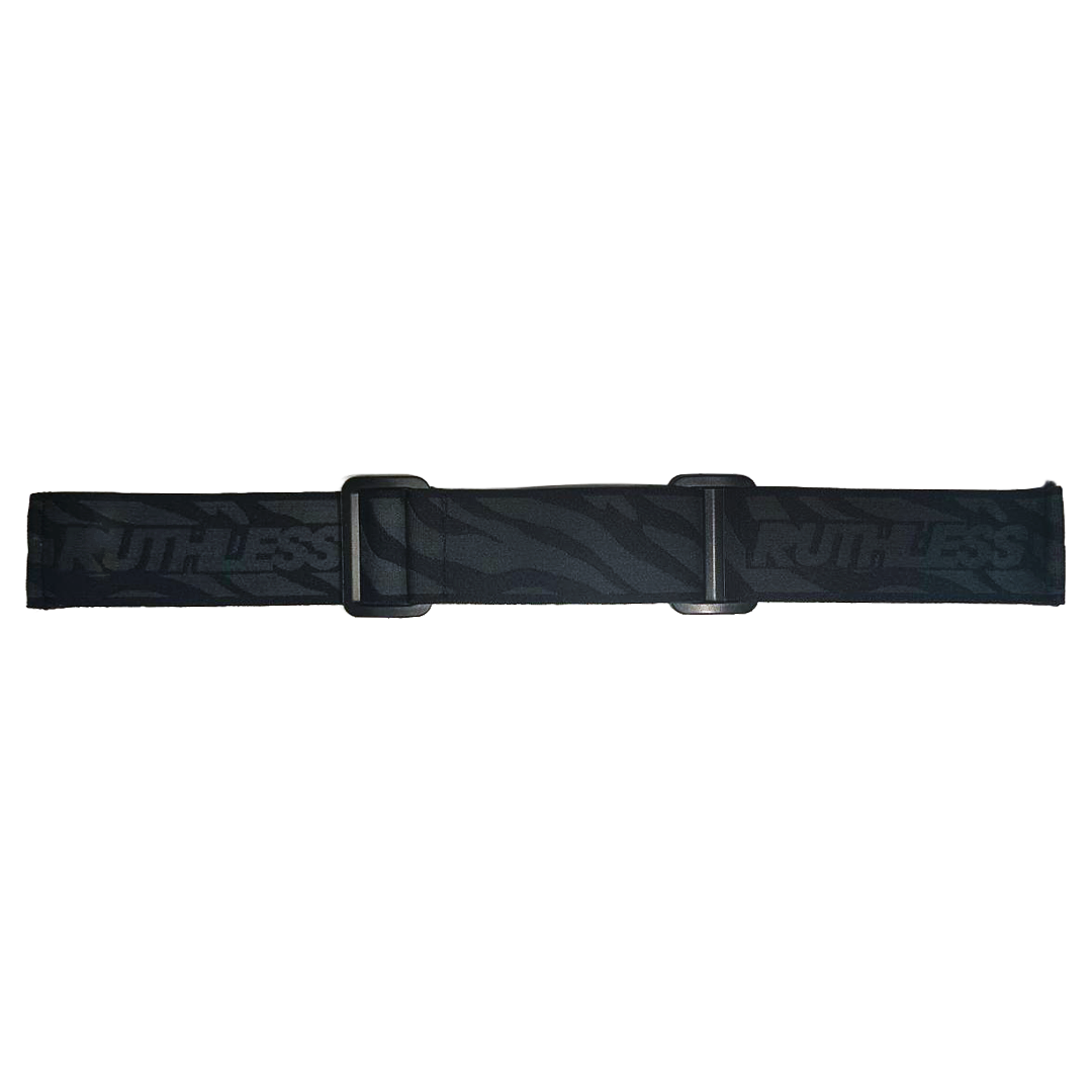 Black Zebra Woven Strap
