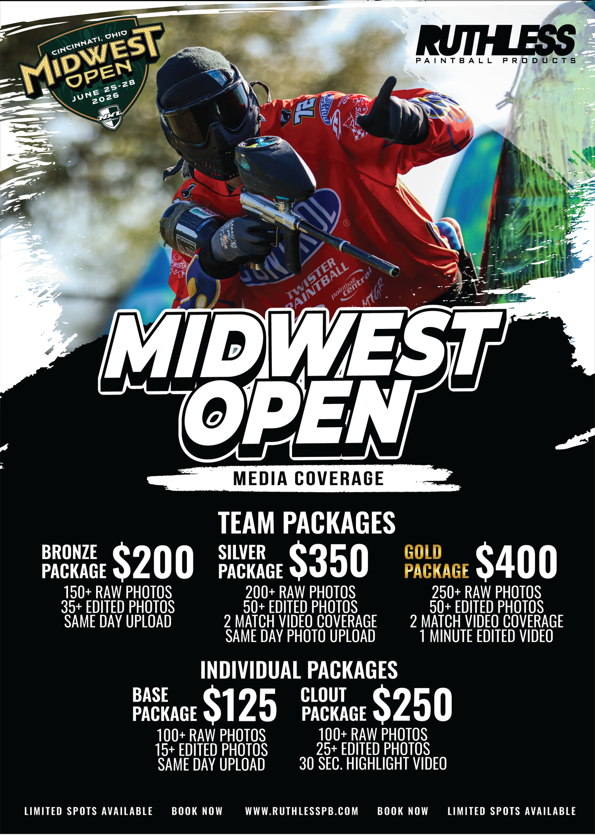 2026 NXL Midwest Open Media Packages