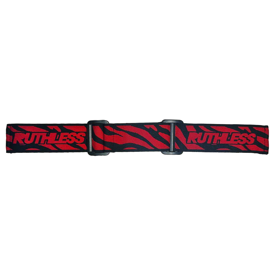 Red Zebra Woven Strap