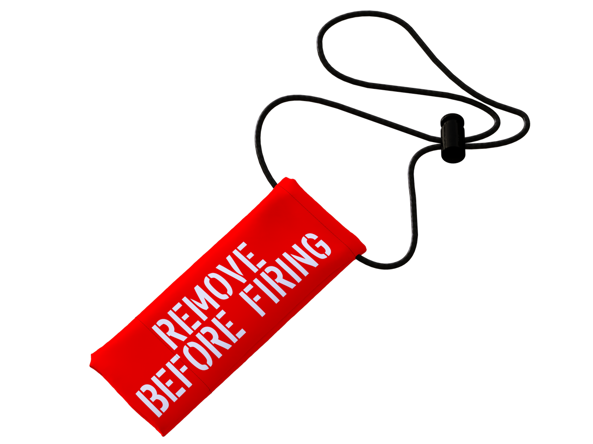 Remove Before Fire Remove Before Firing Barrel Sock – Ruthless Paintball Products