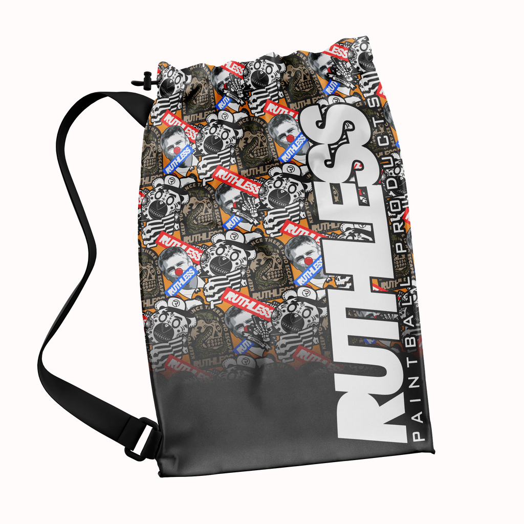 Ruthless Sticker Ruthless Sticker Allover Pod Bag – Ruthless Paintball Products