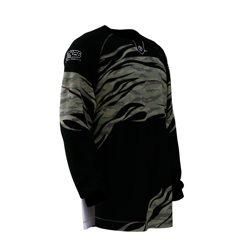 Flaming Camo Breeze Jersey - Ruthless Paintball Products