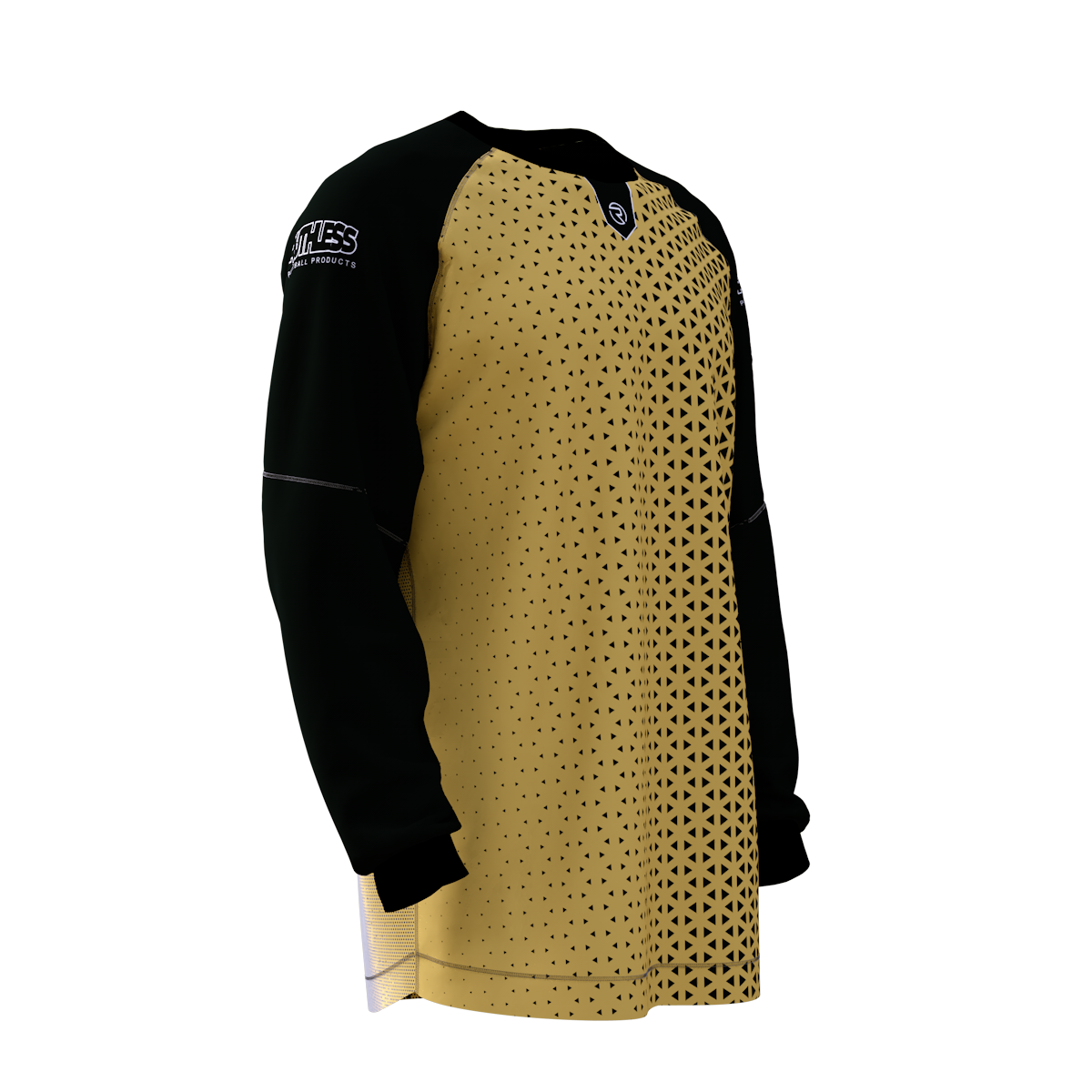 Golden Lines Breeze Jersey - Ruthless Paintball Products