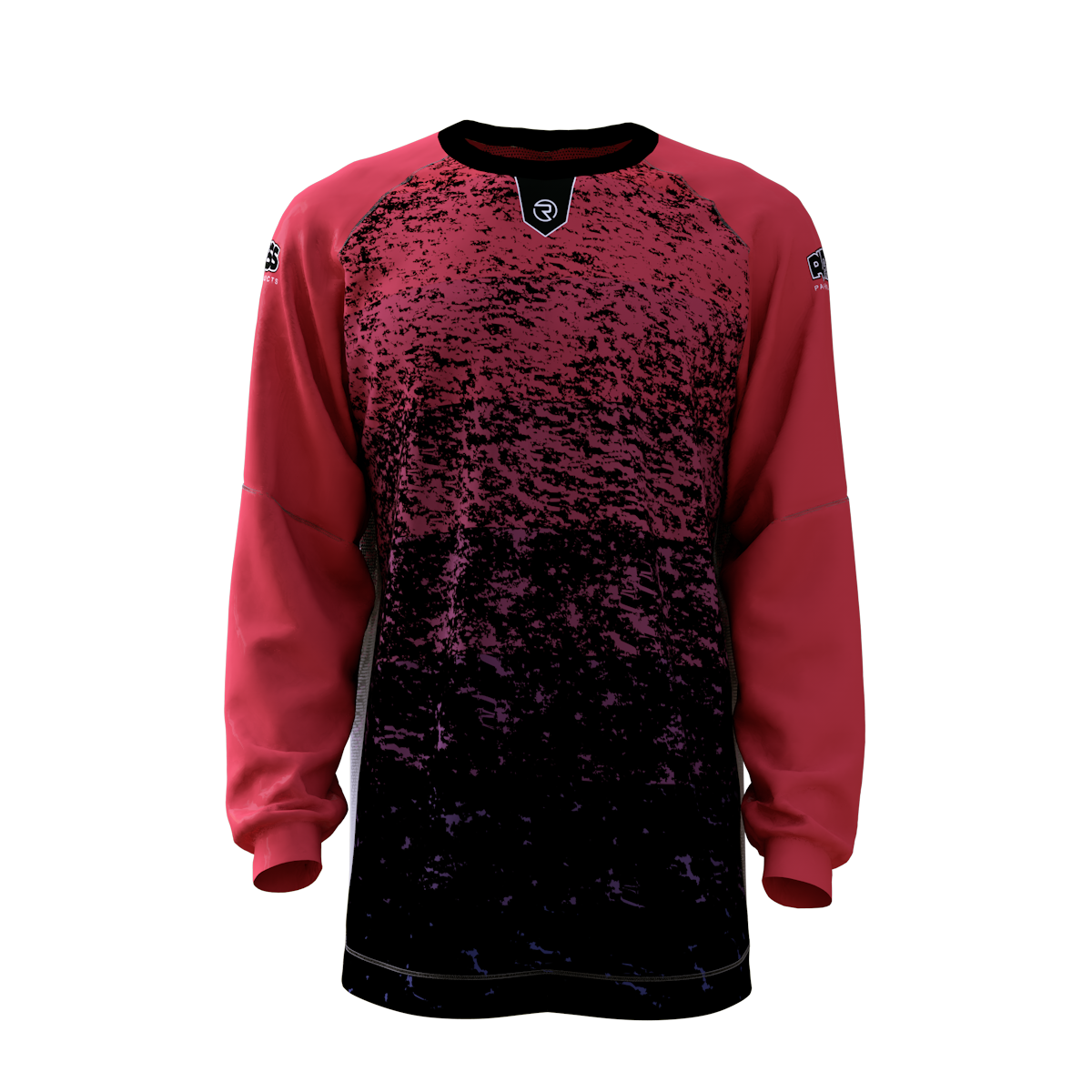 Purple Tiers Breeze Jersey - Ruthless Paintball Products